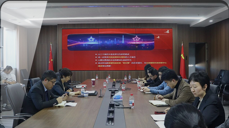 筑牢人才根基 涵养创新生态—— 集团总部党支部开展“学习贯彻党的二十届四中全会精神”专题党课